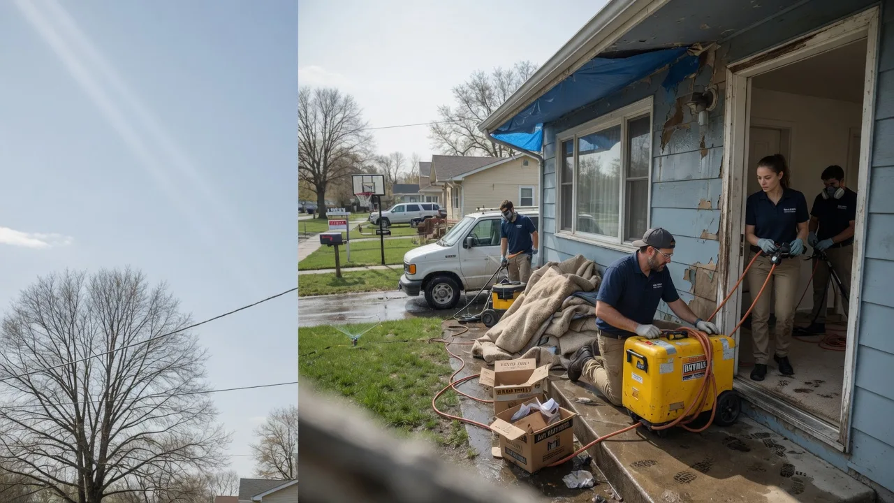 Basement Flood Cleanup in Scranton, AR near me